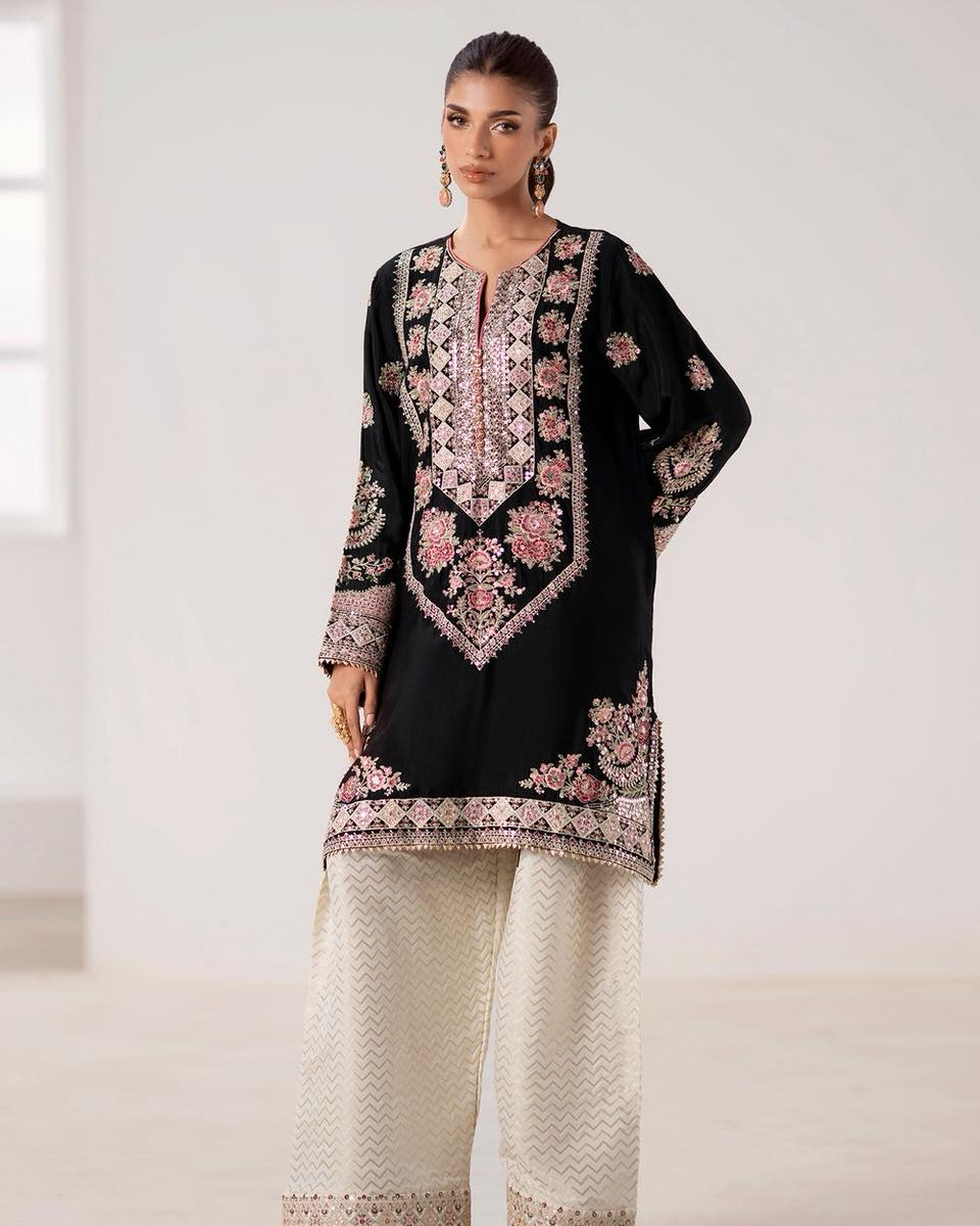 ethnic Inspired Embroidery And Digital Print Dupatta Two Pieces B262